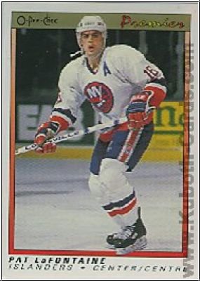 NHL 1990-91 OPC Premier - No 56 - Pat LaFontaine