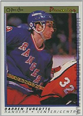 NHL 1990-91 OPC Premier - No 123 - Darren Turcotte