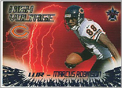 NFL 2000 Vanguard High Voltage - No 4 - Marcus Robinson