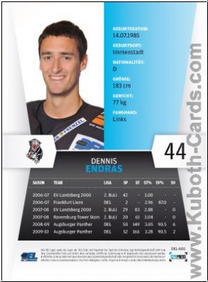 DEL 2010/11 CityPress - No 001 - Dennis Endras