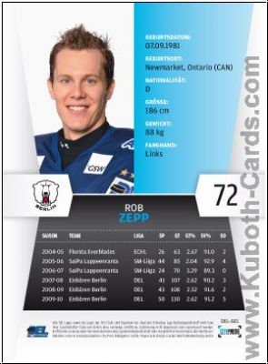 DEL 2010 / 11 CityPress - No 021 - Rob Zepp