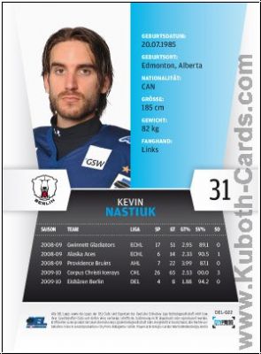 DEL 2010/11 CityPress - No 022 - Kevin Nastiuk