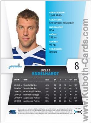 DEL 2010 / 11 CityPress - No 071 - Brett Engelhardt