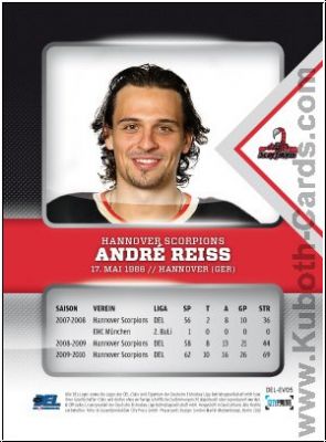 DEL 2010-11 CityPress Evolution - No EV05 - Andre Reiss