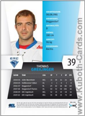 DEL 2010/11 CityPress - No 126 - Thomas Greilinger