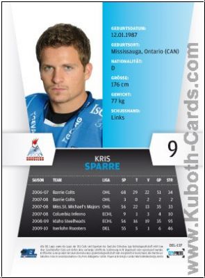 DEL 2010/11 CityPress - No 137 - Kris Sparre