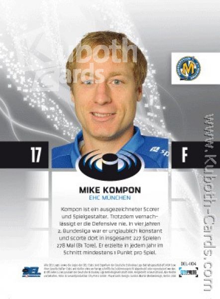 DEL 2010-11 CityPress Impact Imports - No II04 - Mike Kompon