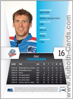 DEL 2010 / 11 CityPress - No 247 - Éric Chouinard