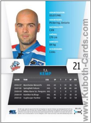 DEL 2010/11 CityPress - No 251 - TJ Kemp