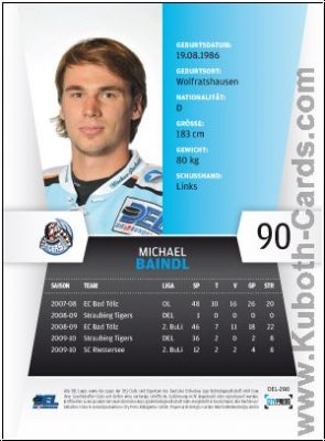 DEL 2010 / 11 CityPress - No 280 - Michael Baindl