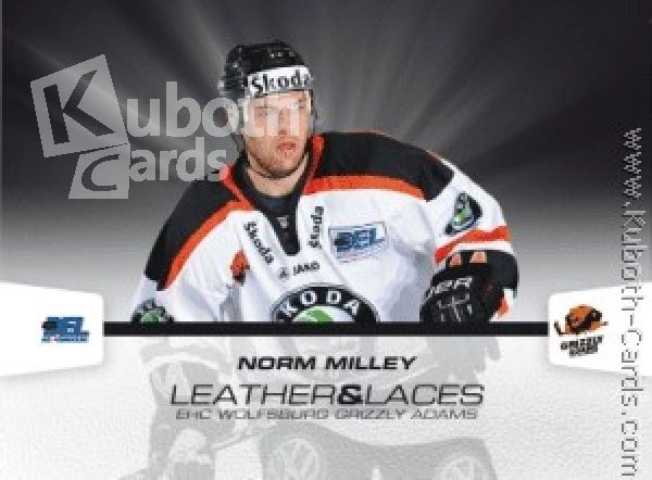 DEL 2010-11 CityPress Leather & Laces - No LL21 - Norm Milley