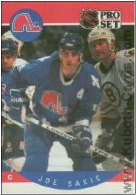 NHL 1990-91 Pro Set - No. 257 - Joe Sakic