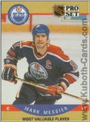 NHL 1990-91 Pro Set - No. 397 - Mark Messier