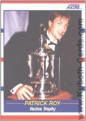 NHL 1990-91 Score - No. 364 - Patrick Roy