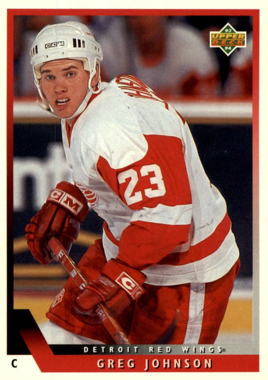 NHL 1993 / 94 Upper Deck - No 452 - Greg Johnson