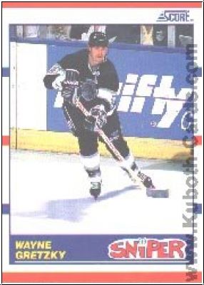 NHL 1990-91 Score - No 336 - Wayne Gretzky