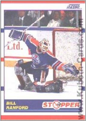 NHL 1990-91 Score - No 345 - Bill Ranford