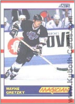 NHL 1990-91 Score - No. 338 - Wayne Gretzky