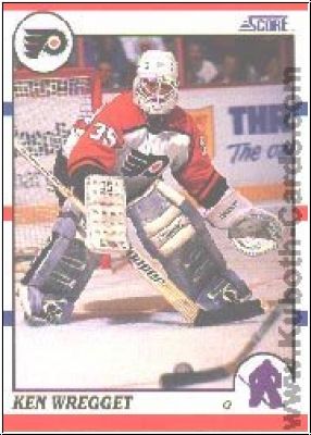 NHL 1990-91 Score - No. 263 - Ken Wregget