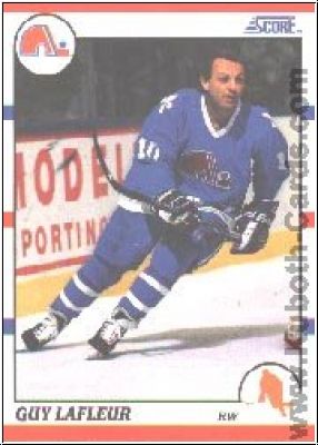 NHL 1990-91 Score - No 290 - Guy Lafleur