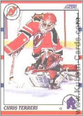 NHL 1990-91 Score - No 239 - Chris Terreri