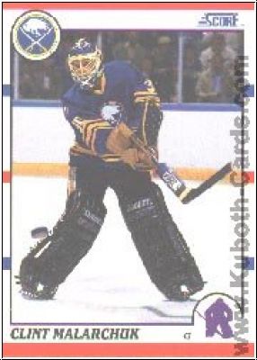 NHL 1990-91 Score - No 289 - Clint Malarchuk