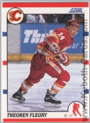 NHL 1990-91 Score - No 226 - Theoren Fleury