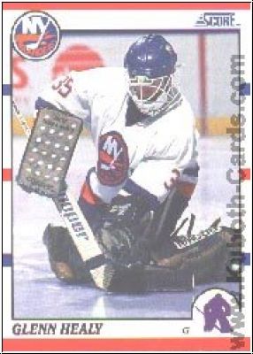 NHL 1990-91 Score - No 294 - Glenn Healy