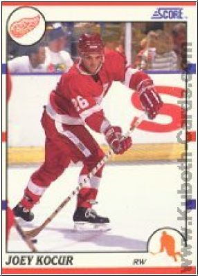 NHL 1990-91 Score - No 201 - Joey Kocur