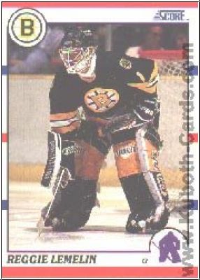 NHL 1990-91 Score - No 159 - Reggie Lemelin