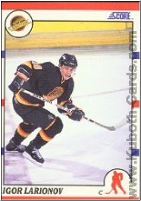 NHL 1990-91 Score - No 123 - Igor Larionov
