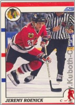 NHL 1990-91 Score - No 179 - Jeremy Roenick