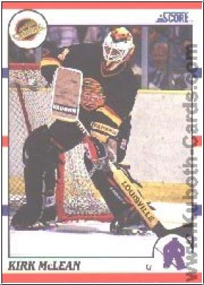 NHL 1990-91 Score - No 93 - Kirk McLean