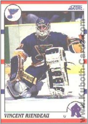 NHL 1990-91 Score - No 107 - Vincent Riendeau