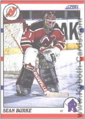 NHL 1990-91 Score - No 34 - Sean Burke