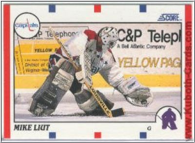 NHL 1990-91 Score - No 68 - Mike Liut