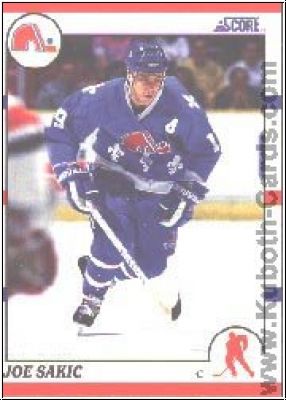 NHL 1990-91 Score - No 8 - Joe Sakic