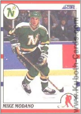 NHL 1990-91 Score Canadian - No 120 - Mike Modano