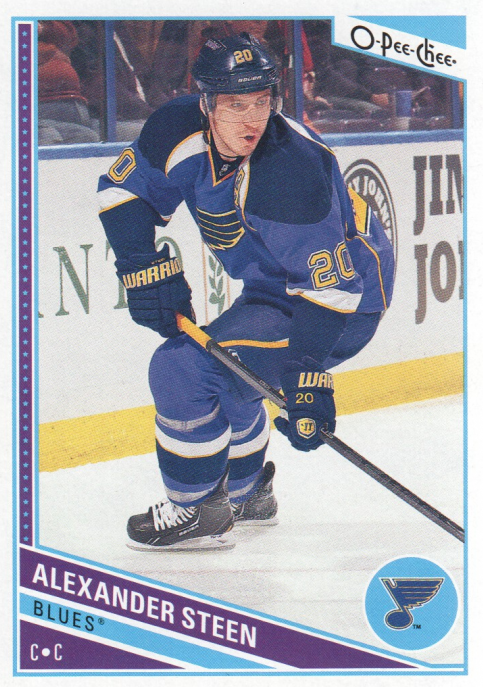 NHL 2013-14 O-Pee-Chee - No 454 - Alexander Steen