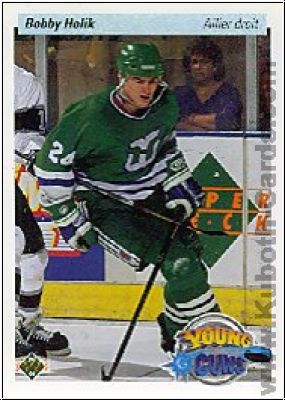 NHL 1990-91 Upper Deck French - No 534 - Bobby Holik