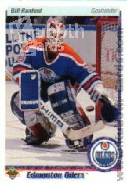 NHL 1990-91 Upper Deck - No 42 - Bill Ranford