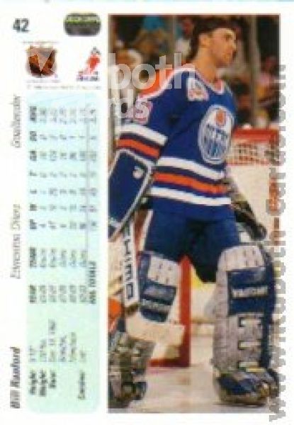 NHL 1990-91 Upper Deck - No 42 - Bill Ranford