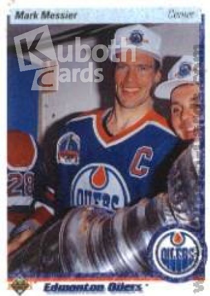 NHL 1990-91 Upper Deck - No 44 - Mark Messier