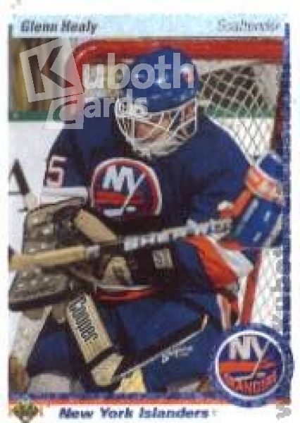 NHL 1990-91 Upper Deck - No 18 - Glenn Healy