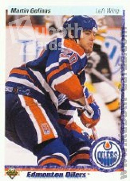 NHL 1990-91 Upper Deck - No 23 - Martin Gelinas