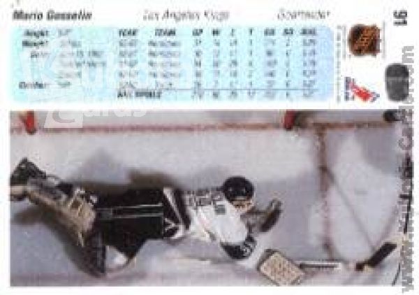 NHL 1990-91 Upper Deck - No 91 - Mario Gosselin