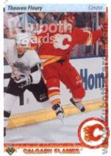 NHL 1990-91 Upper Deck - No 47 - Theoren Fleury