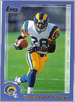 NFL 2000 Topps - No 200 - Marshall Faulk