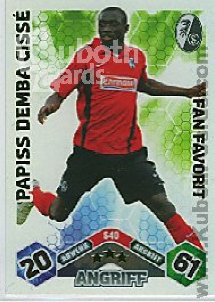 Soccer 2010/11 Topps Match Attax - No S40 - Demba Cissé