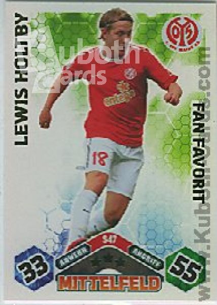 Soccer 2010/11 Topps Match Attax - No S47 - Lewis Holtby